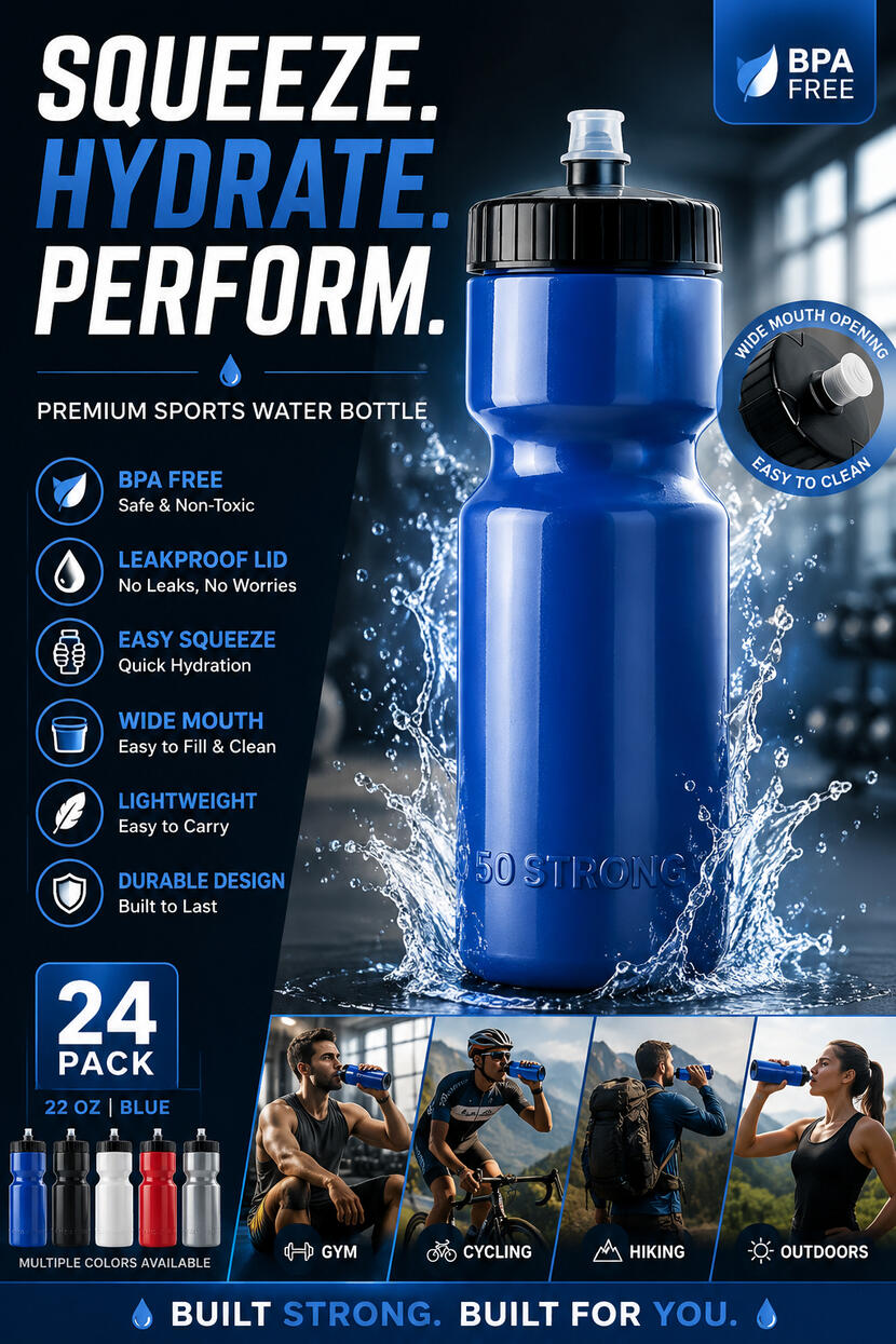 🚀 Luxury Performance Water Bottles